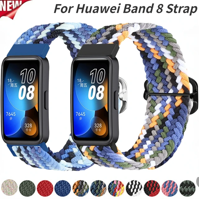 Nylon loop band For Huawei band 7 strap accessories Smart watch replacement  belt wristband Sport bracelet Huawei band 7 correa - AliExpress