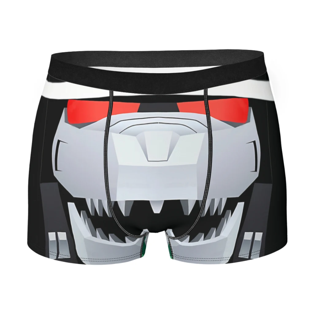

Green Robot Underpants Breathbale Panties Man Underwear Comfortable Shorts Boxer Briefs