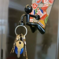 Fridge Magnet Hook Strong Magnet Hook Kitchen Storage Hook, Load-bearing Non-slip Hook Home Essential 2