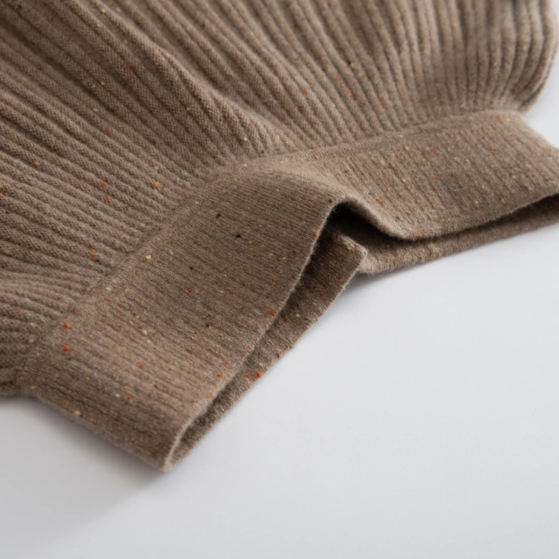 Cashmere Skirt Side View