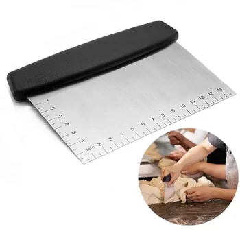 Stainless Steel Dough Scraper 8
