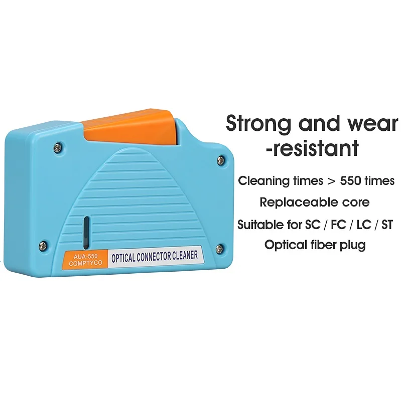 8Pcs/set Fiber Cleaning Tools Fiber Cleaning Kit Fiber Optic FTTH Tool Kit Network Testing Tool