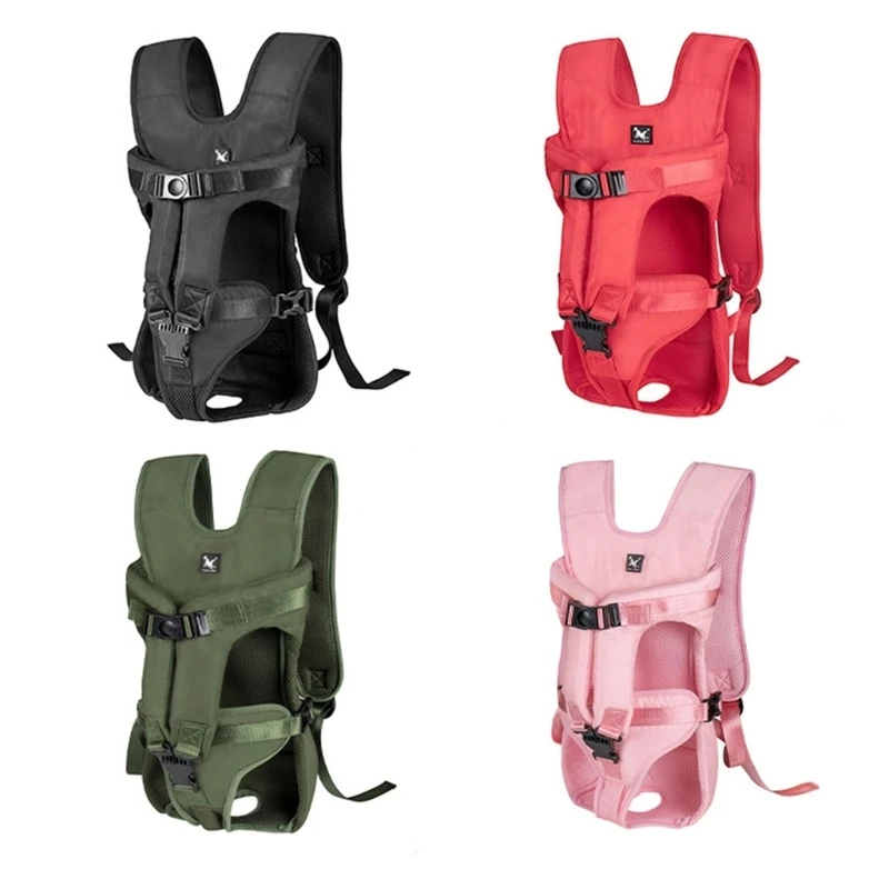

H7EA Outdoor Pet Dog Carrier Bag для маленьких средних собак Регулируемый рюкзак
