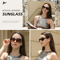JM Bifocal Sunglasses Reader Women Gradient Brand Designer Sun Reading Glasses 2