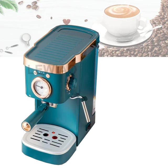 Automatic Espresso Coffee Maker With Built-in Milk Frother Cappuccino And  Latte Coffee Maker Vintage Design Coffee Machine 20bar - Coffee Makers -  AliExpress