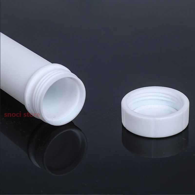 PTFE Laboratory Test Tube Centrifuge Tube reaction tube F4 digestion tube with screw cover 5ml 10ml 15ml 20ml 25ml 50ml 60ml