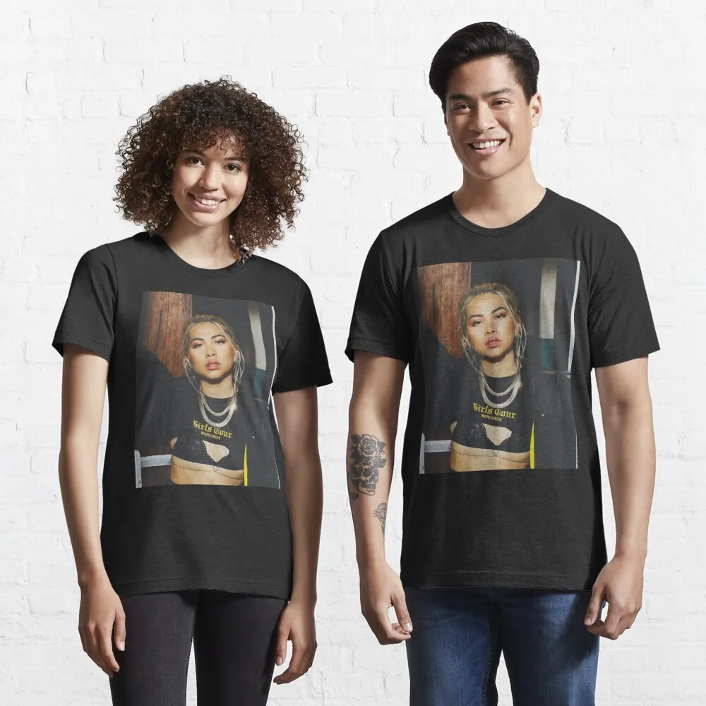 Футболка Hayley Kiyoko необходимая для фотосъемки Мужская Женская короткая летняя футболка Повседневная хлопковая Роскошная брендовая модная одежда для пары