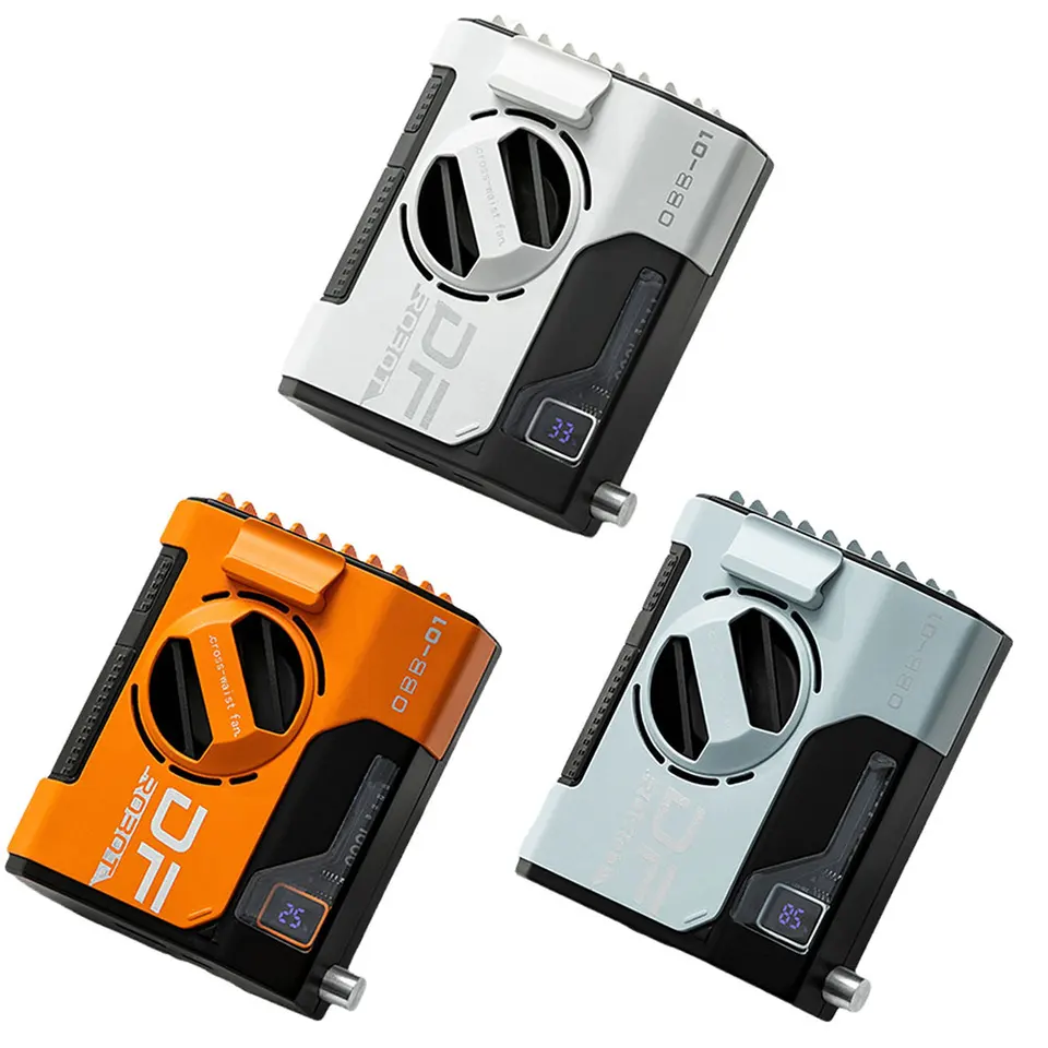 Rechargeable Portable Waist Fan with LED Display