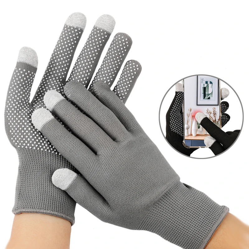 

Touchscreen Gloves Summer Thin Men Sports Running Fitness Driving Outdoors Fishing Gloves Women Non-Slip Touchscreen Gloves