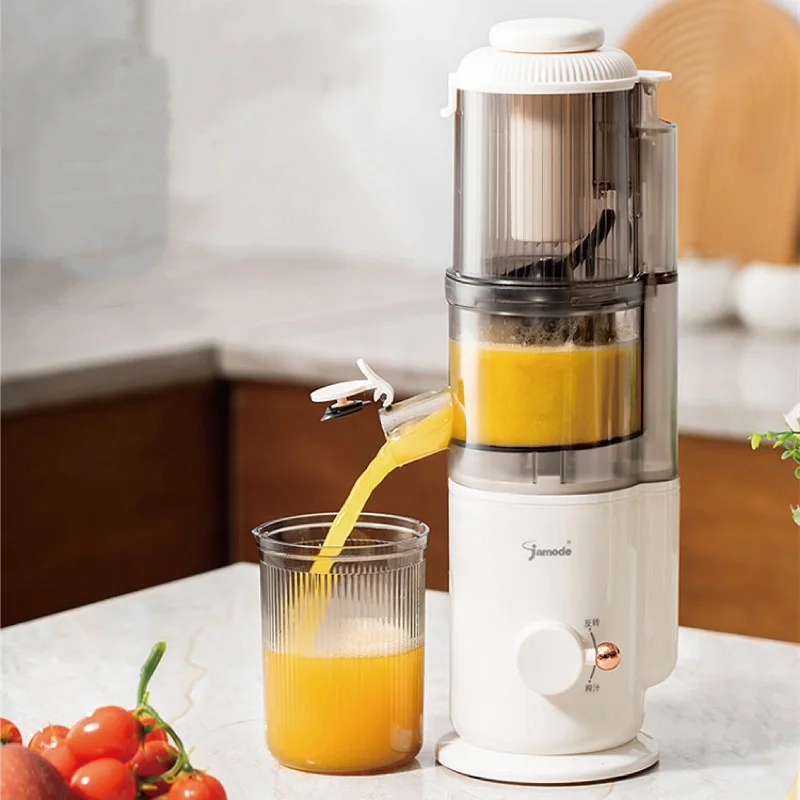 

220V Electric Slow Juicer Large Caliber Original Juicer Orange Celery Juicer Residue Juice Separation Portable Fruit Juicer 200W