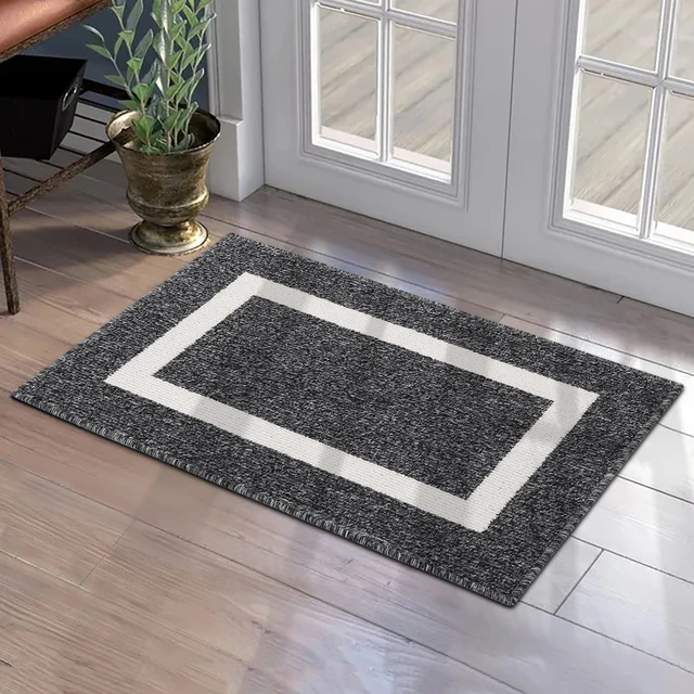 OLANLY Door Mats Indoor, Non-Slip, Absorbent, Dirt Resist