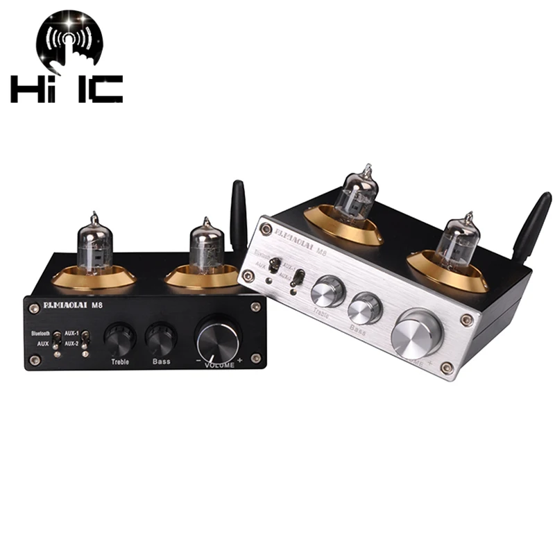 

M8 HiFi аудио 2*50 Вт TPA3116 Мини Bluetooth CSRA64215 цифровой усилитель Amp домашний аудио алюминиевый корпус Бесплатная доставка