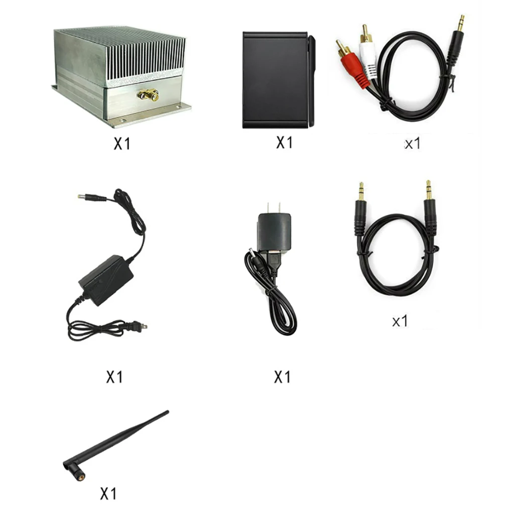 UHF Wireless Audio Transmission HIFI 5km High Fidelity Stereo