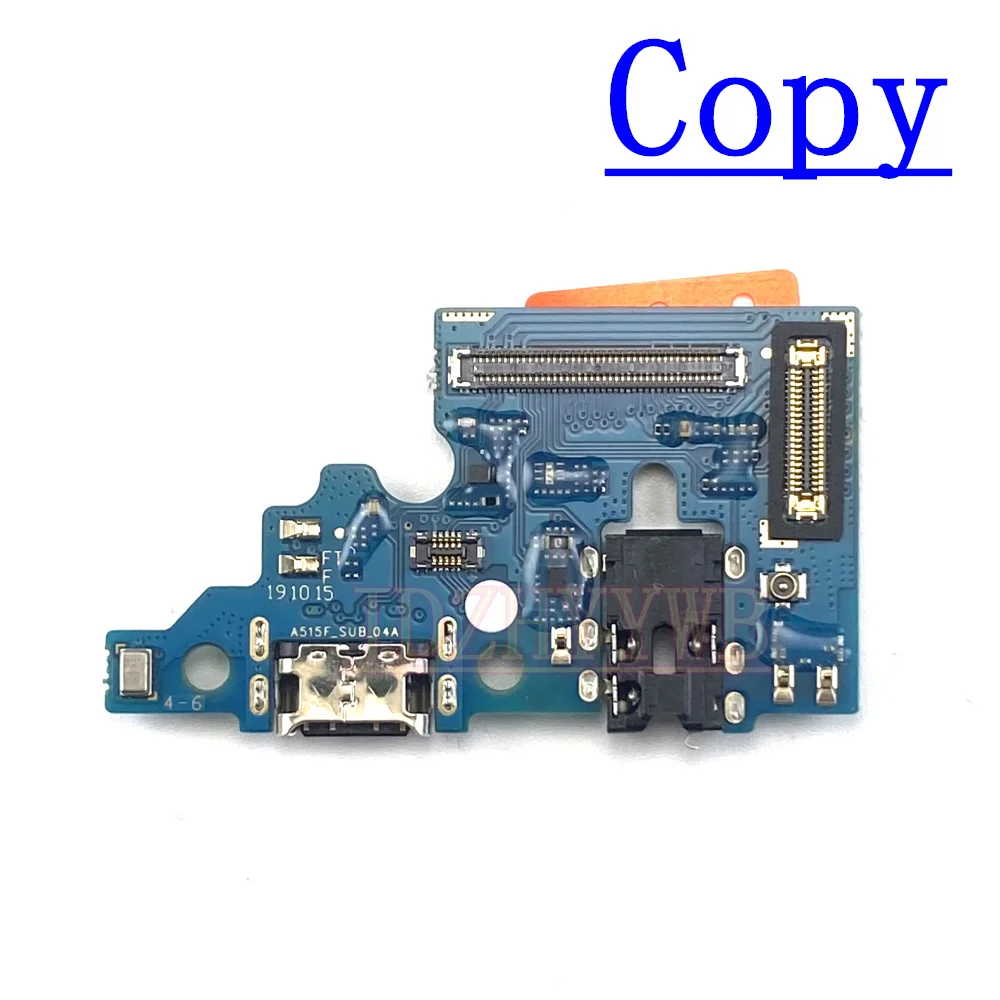 Enhanced USB Charging Port Board with Earpiece Loudspeaker, Ringer Buzzer & Fingerprint Sensor Flex Cable