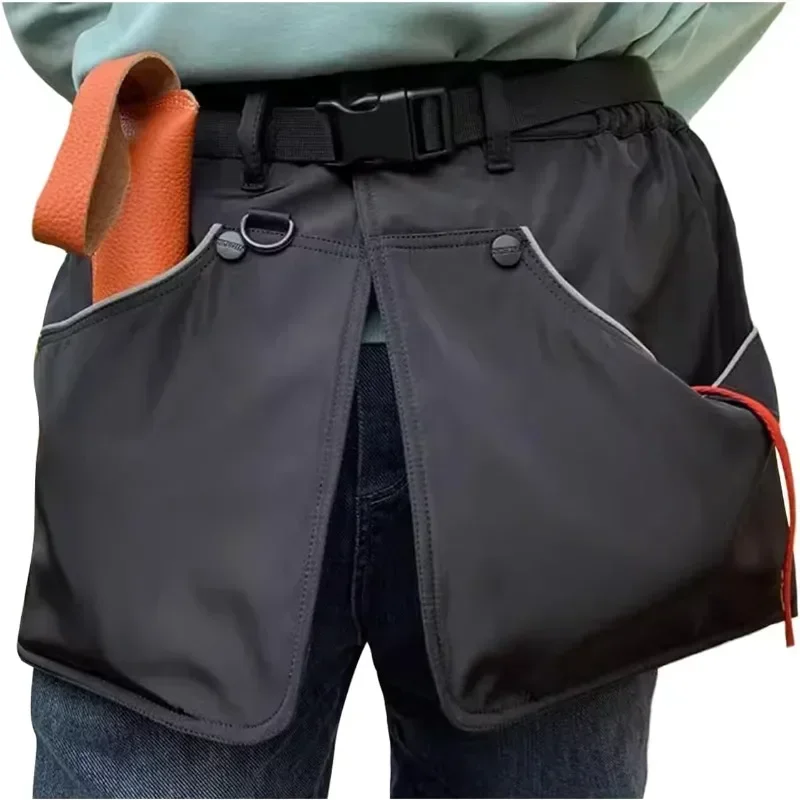 Hundetrainingspzug, wasserdichte Hundetrainingsschürze aus Oxford-Stoff mit verstellbarem Bund, mehrere Taschen für das Training im Freien