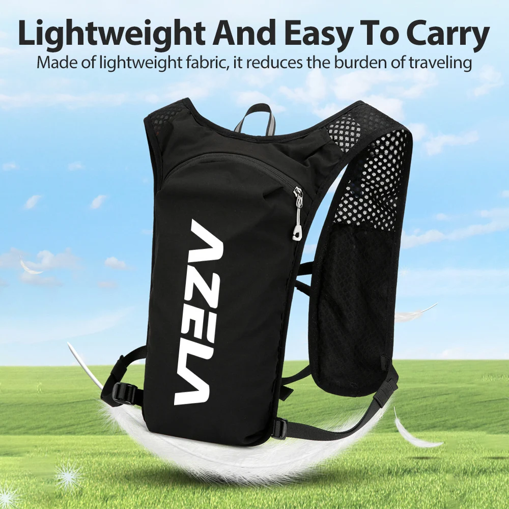 NEWBOLER Trail Running 5L Hydration Backpack Ultra Lightweight Breathable Functional Pack for Marathon Cycling Hiking