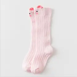 Adorable 3D Cartoon Cotton Baby Socks for Infants (0 - 12 Months) (Pink  Bow Socks)
