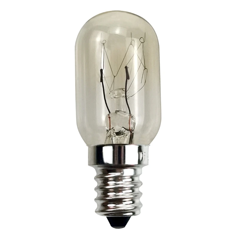 Microwave Oven Bulb 10W 110-130V E12S Base High Temperature Resistant Easy Installation No Aids Required
