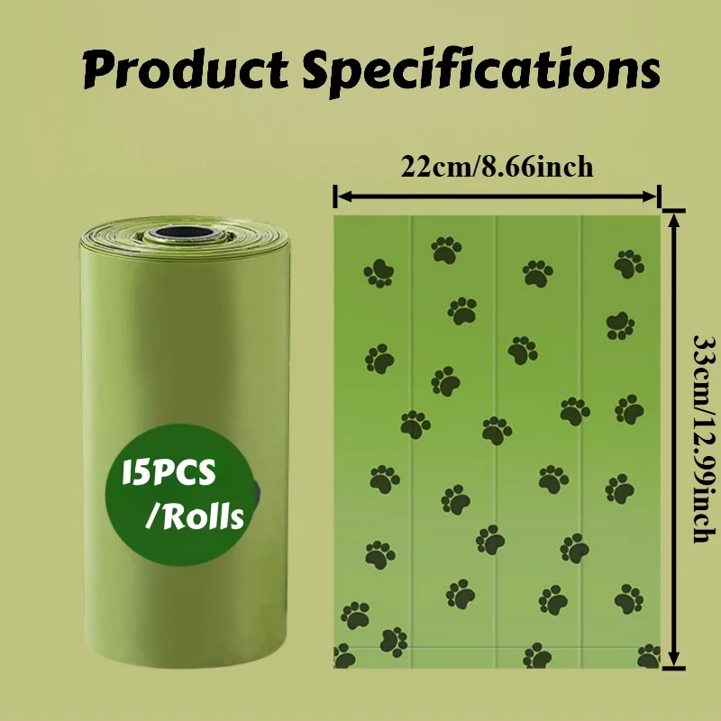Biodegradable Dog Poop Bags 2