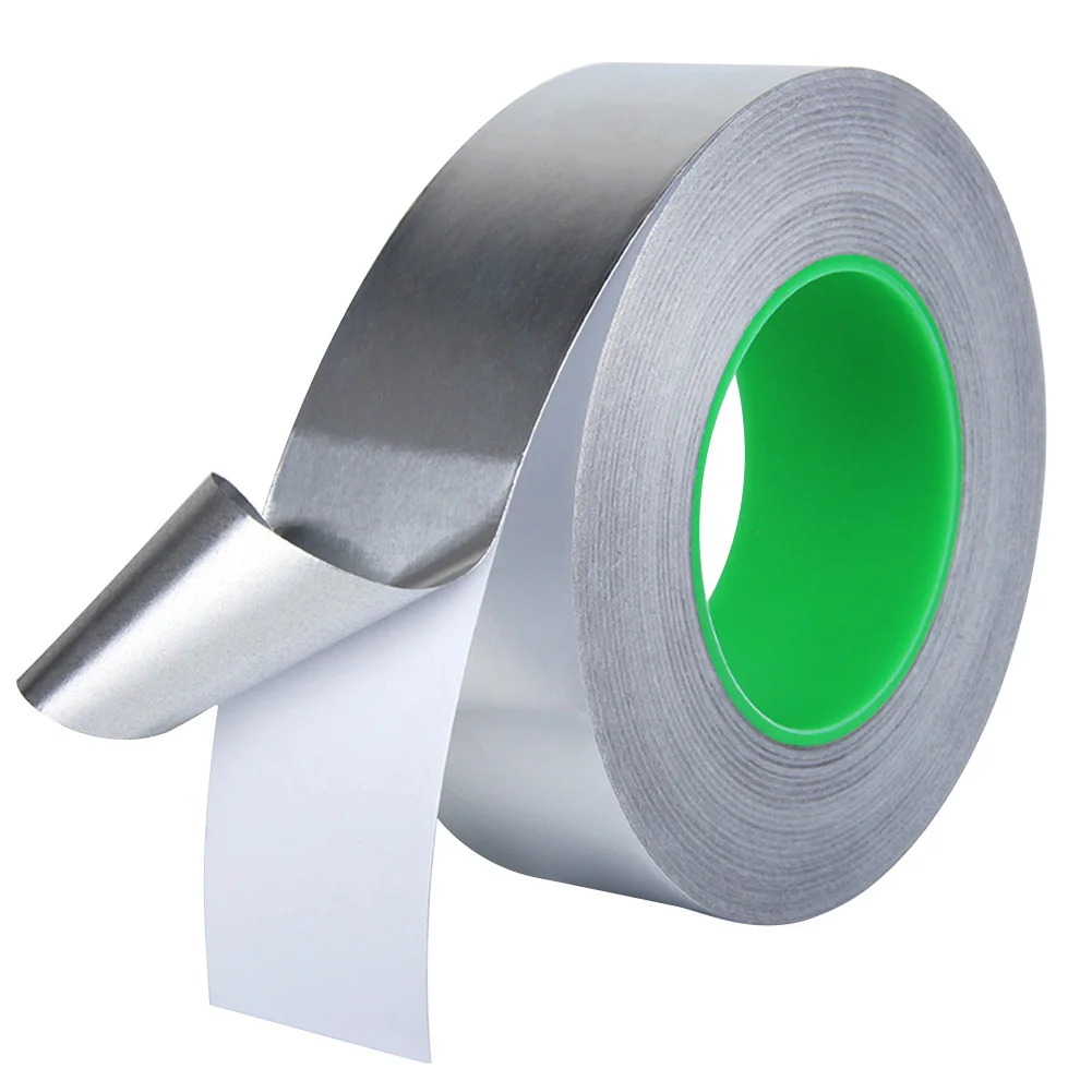 Aluminium Foil Mirror Adhesive Sealing Tape Thermal Resist Pipeline