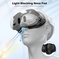 Adjustable Size VR Facial Interface Bracket for Meta Quest 3 Face Cover with Anti-Light Nose Pad for Meta Quest 3 Accessories - Image 4