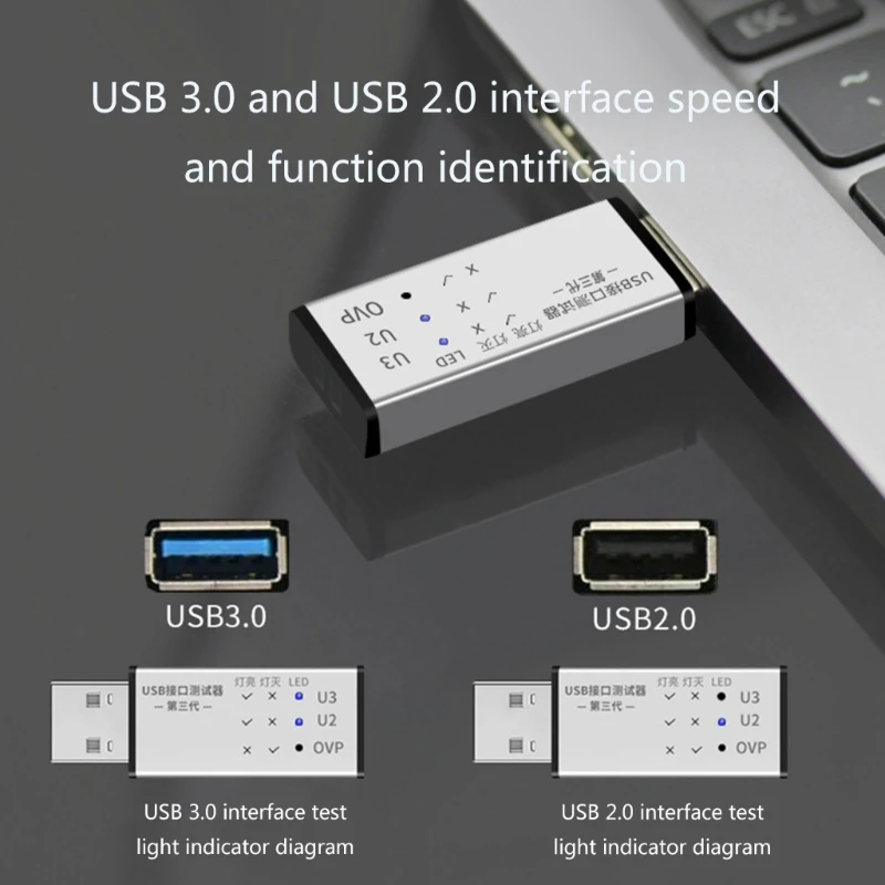 전문 가속 테스트 USB 테스터 전류 전압계 시간 및 노력 절약