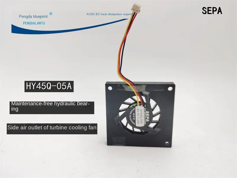 Hy45q-05a 4507 4.5cm Ultra-Thin Notebook Blower Turbine Cooling Fan 5vusb