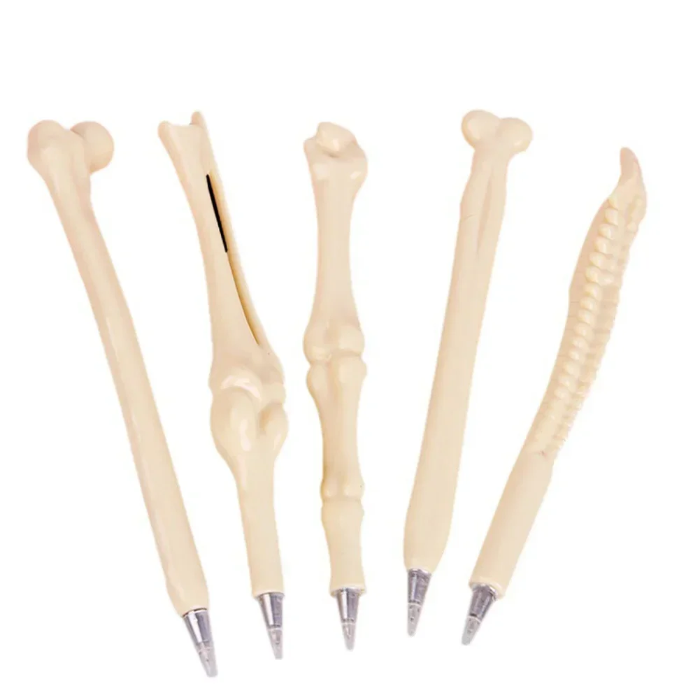 1PC Creative Ballpoint Pen 0.5mm Human Bones Funny Stationery Pen Cute Kawaii Refill School Office Supplies Novelty Gift Reward