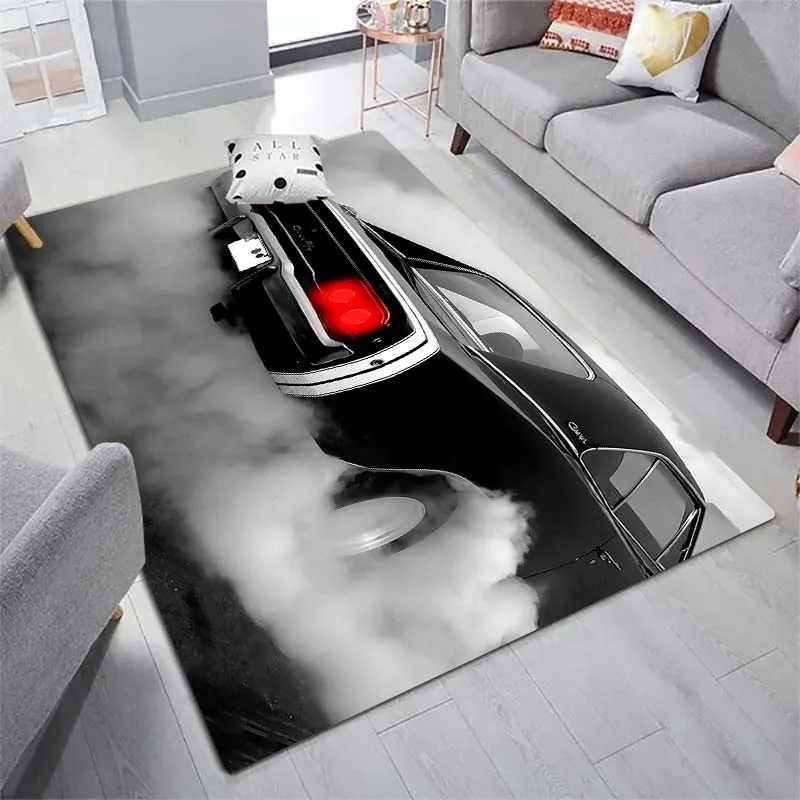 Dodge printing Carpets and Rug Fashion Muscle Car Carpet Living Room Bedroom Decorate Large Area Soft Carpet Kids Room Rug 6