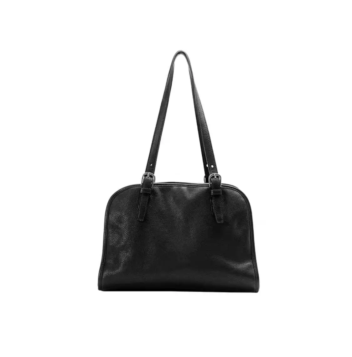 thumbnail image 1 of Bolso de hombro de piel de vaca curtida vegetal de alta calidad para mujer, Europa y América, bolso de mujer de gran capacidad, sencillo y versátil, 1 of 5