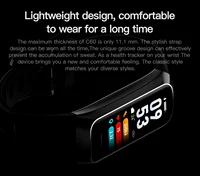 Slim Smart Watch Men Women Smart Bracelet Wristband 1.1 Inch Amoled Heart Rate Waterproof Body Temperature Fitness Tracker Band - Image 4
