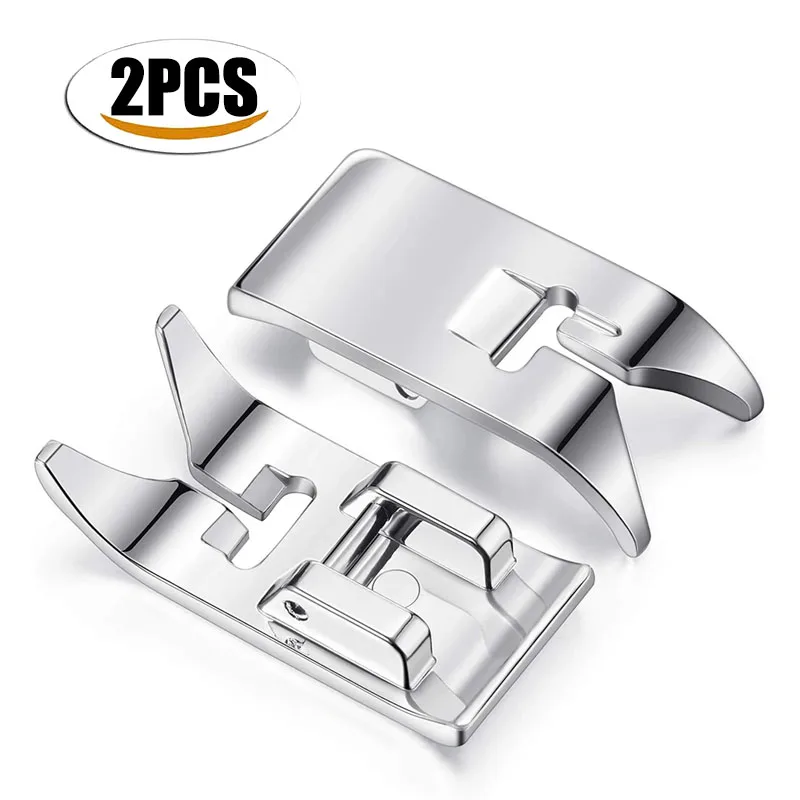 Description Picture 2 of item2PCS/Pack Domestic Sewing Machine Parts Open Toe Foot Presser Universal Zig Zag Feet For Brother For Singer For Janome Foot Part