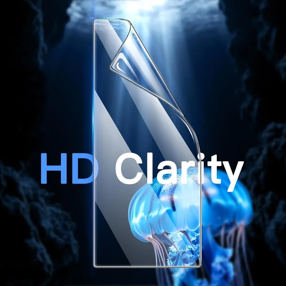 Flexible Hydrogel Film Full Cover HD Clear Screen Protectors