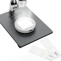 Universal Microscope Bottom Light Transmitted LED Light Stage Holder Adjustable Lamp Illumination for USB LCD Microscope 1