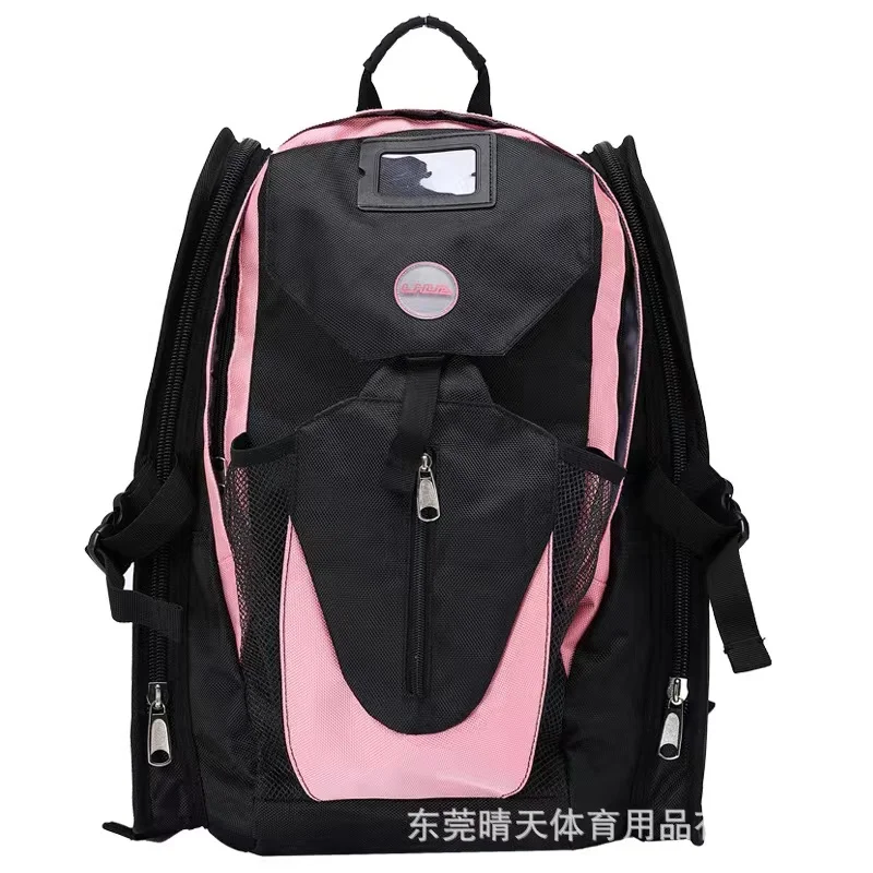 34*20*46cm Roller Skates Backpack Inline Shoes Boots Carry Kid Ice Skating Storage Outdoor Sports Knapsack Shoulder Bag