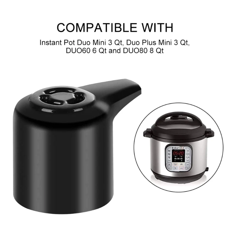 Steam Release Valve, 2Pcs Instant Pot Valve for Instant Pot Duo/Duo Plus 3,  5, 6, 8 Quart, Replacement Pressure Cooker Accessories 