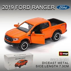 Bburago 1:64 Premium Die - Cast Sports Car Collection Toy (2019 Ford RANGER 62)