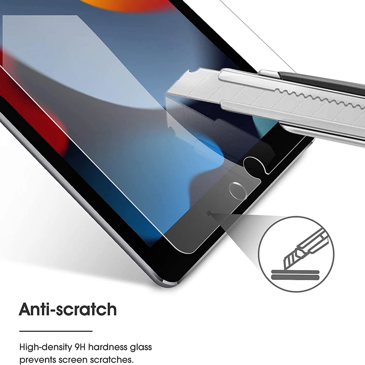 Tempered Glass Screen Protector For iPad 10.2 Inch A2602 A2603 A2604 A2605 A2270 A2428 A2429 A2430 A2200 A2198 A2197 Tablet Film — view 4