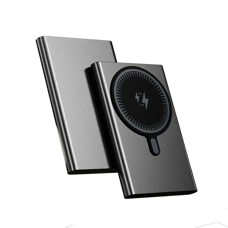 Ultra Thin Wireless Magnetic Power Bank External Power Bank Dual Fast Charging Suitable for iPhone Magsafe 20000mAh PD20W,power bank,wireless power bank