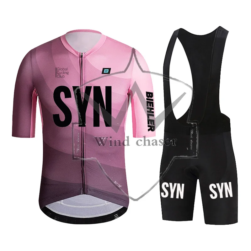 summerBIEHLERSYNCyclingJerseyMenBikeShortsleeveMTBBicycle