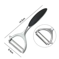 1PC สแตนเลสสตีลผัก Peeler Potato Peeler Multi-Function แครอทเครื่องขูดผลไม้เครื่องมืออุปกรณ์ครัวอาหาร Pelador 6