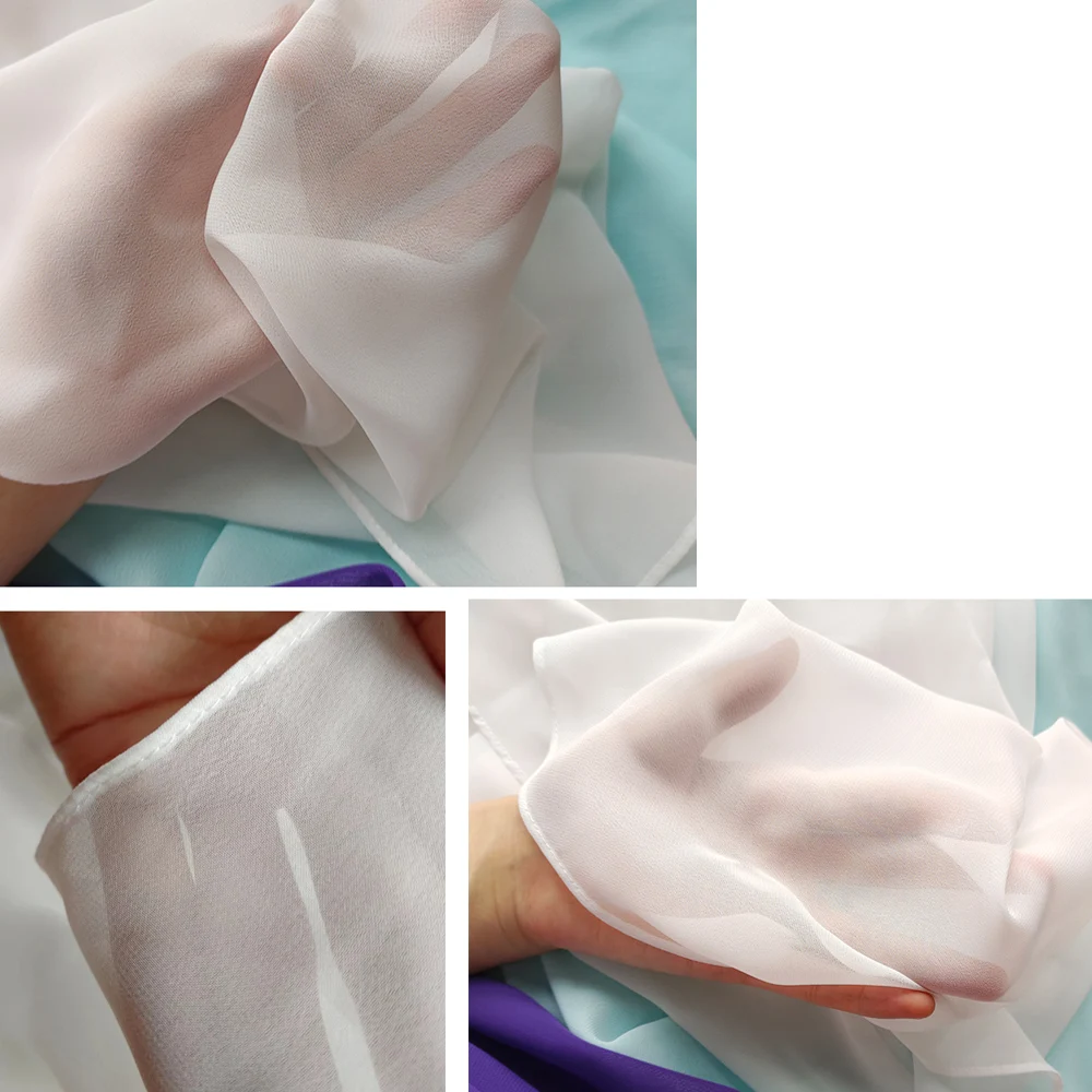 Women Wedding Bolero Soft Lightweight Chiffon Bridal Shawl High Low Formal Shrug Elegant Evening Capes for Lady with Button