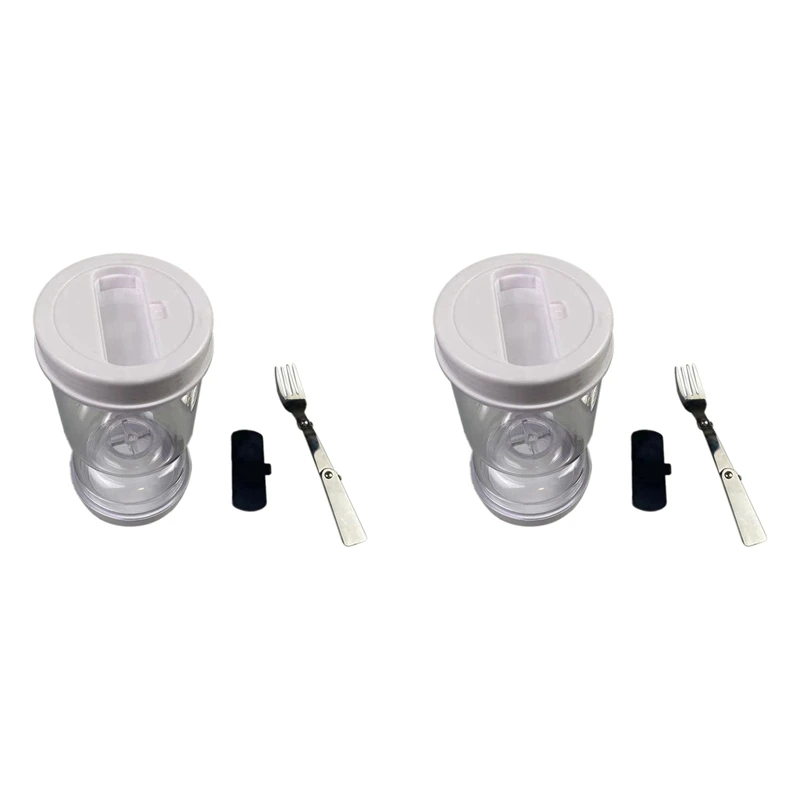 

2X Pickle And Olive Hourglass Jars - Pickle Jar With Strainer Flip Lid, Pickle Jar For Airtight Food Storage