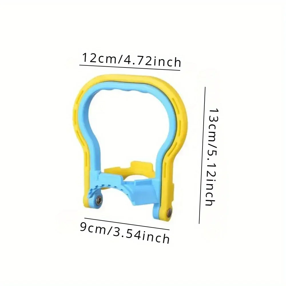Plastic 5 Gallons Bottled Water Handle Energy Saving Thicker Pail Bucket Lifting Device Carry Holder Transport Tool Easy to Use