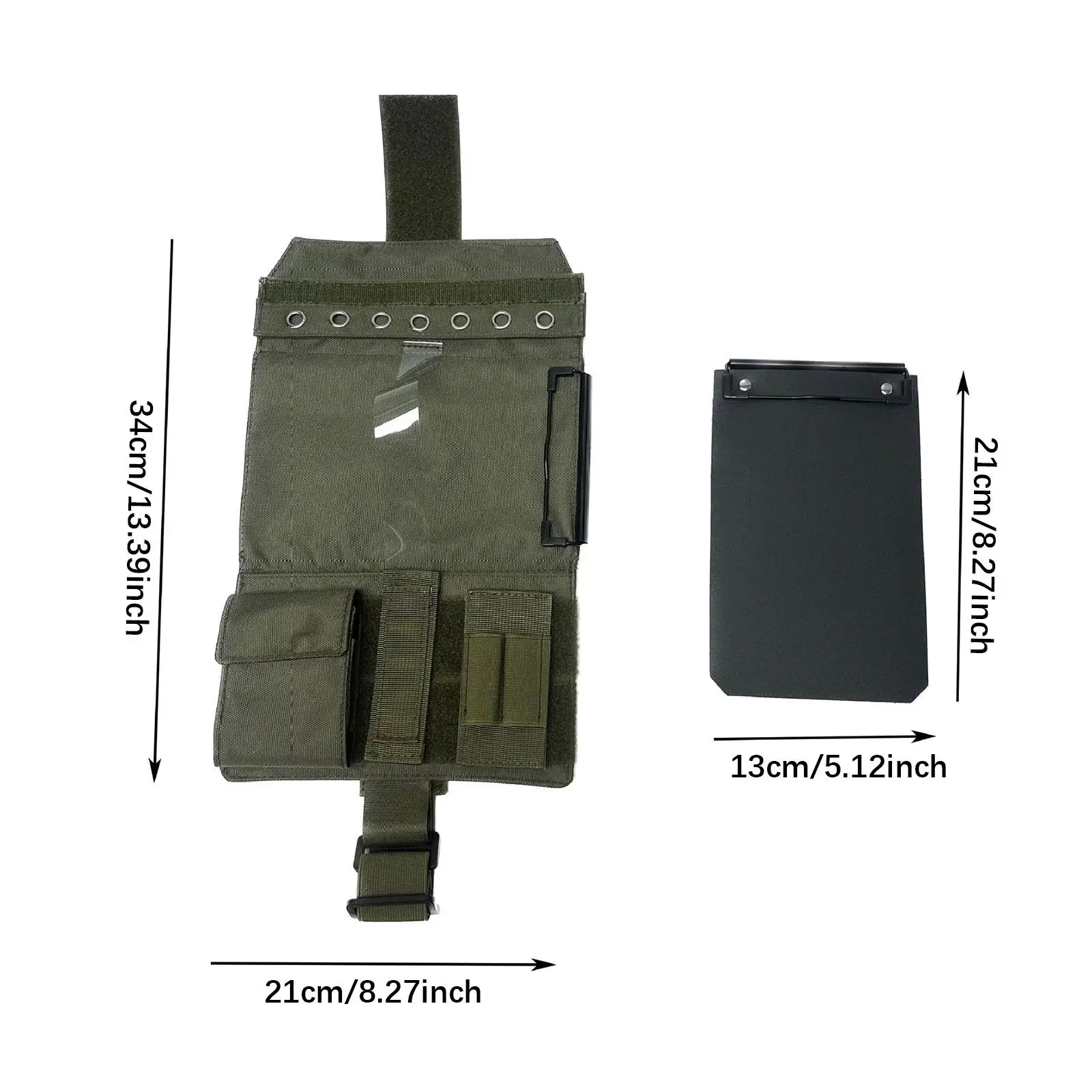 일반 항공용 파일럿 니보드 다용도 유연한 클립보드 펜 홀더