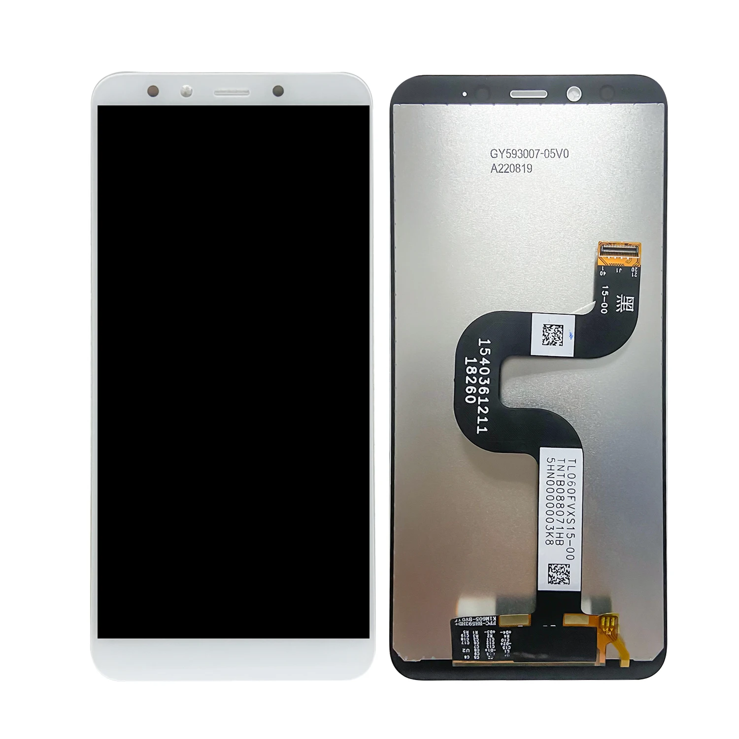 LCD For Xiaomi Mi A2 Display Touch Screen Assembly For Mi 6X MiA2 M1804D2SG M1804D2SI Replacement 100% Tested Black White Panel