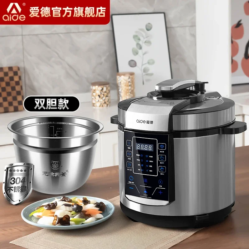 Stainless steel pressure cooker Automatic slow cooker Home appliances 6L Automatic Electric pressure Smart instant pot