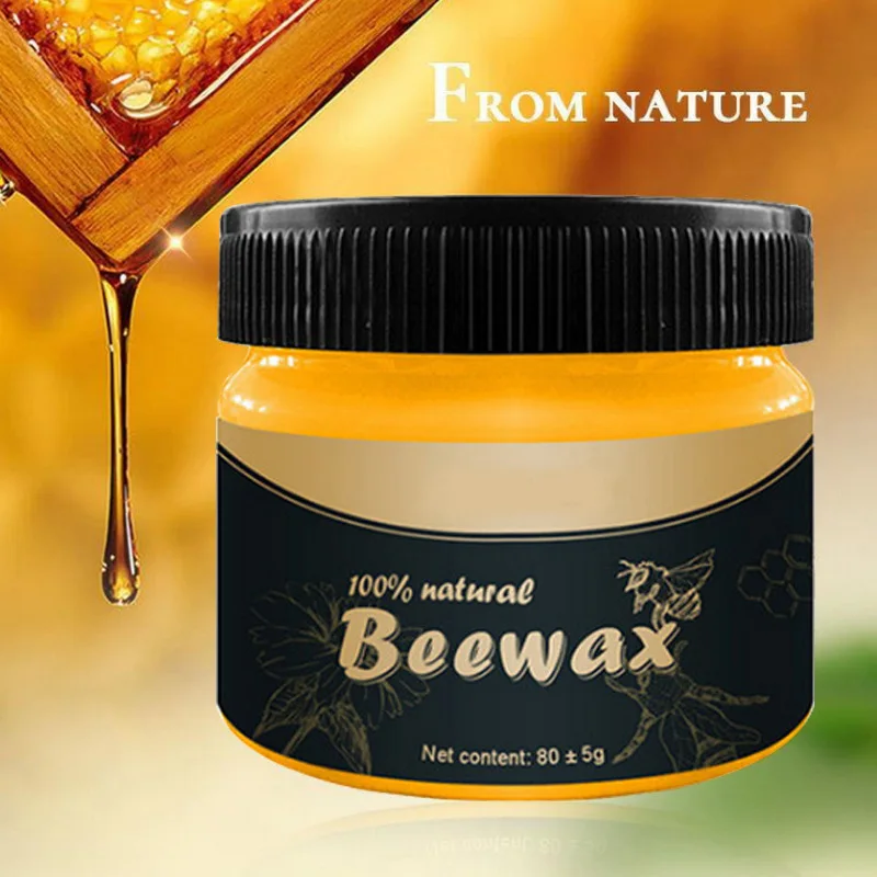 Wood Beeswax Polish Wax Furniture Beeswax 80g Beewax 2023 80g