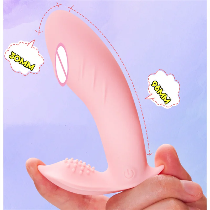 Wearable Butterfly Clit Stimulation 8 Speed Silicone G Spot Dildo Vibrator Adult Sex Toy for Women Masturbation Clitoris Massage sex toys