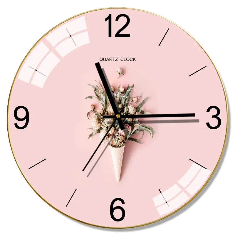 Glass Mechanism Wall Clock B  